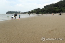 코로나 여파? 피서객 발길 준 해수욕장