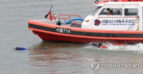 여름철 수난구조대 수상구조 훈련