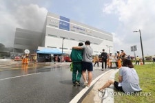 용인 물류센터 불 지하 4층 냉동창고 구석쪽에서 시작 추정(종합)
