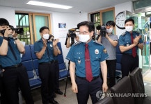 용중지구대 방문한 김창룡 경찰청장