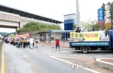 동해선 철길 완공 후 3년 연속 수해