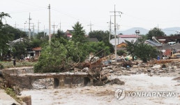 폐허처럼 변한 하천