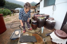 단양 어상천 폭우 피해로 수돗물 끊겨