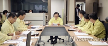 금강홍수통제소 상황실 방문한 홍정기 차관