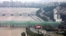 올림픽대로 통제 중
