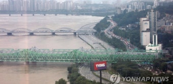 올림픽대로 통제 중