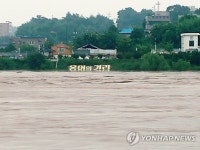범람 위기 놓인 영산대교