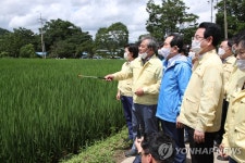 정세균 총리, 곡성 산사태 현장 방문