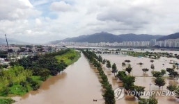 낙동강 하류 부산생태공원 5곳 모두 물에 잠겨…출입 통제