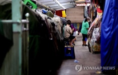 코로나19가 남긴 남대문시장의 모습