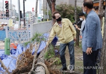 서울선사초등학교 현장점검 나선 조희연 교육감