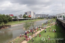 광주천에도 복구의 손길