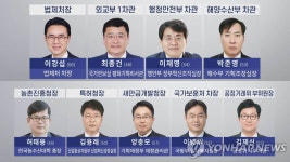 외교1차관 최종건, 법제처장 이강섭…9개 차관급 인사