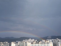 동두천에 뜬 쌍무지개