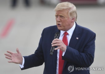트럼프의 '법질서' 돌림노래 먹히자 바이든 경합주 전략 급선회