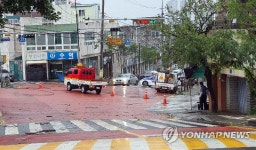 먹통이 된 신호등