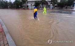 속초 침수 도로 피해