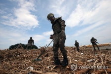 동해안 지뢰 유입 가능성 대비 탐지 작전