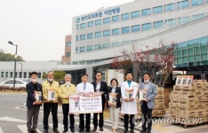 농촌진흥청 국립식량과학원, 이천병원 의료진에 알찬미 햅쌀 전달