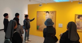 보성군립 백민미술관, 클림트 작품 레프리카 전시회