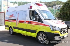 제주에 도입된 음압특수구급차