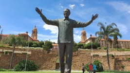 [샵샵 아프리카] 남아공 대통령궁 유니온빌딩 앞 단상