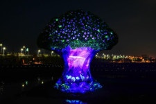 빛나는 임진각의 밤