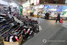 한산한 전통시장