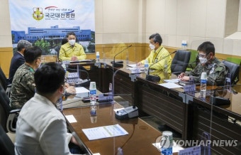 박능후, 국군대전병원 방문…