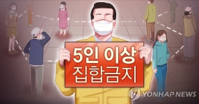 골프 라운딩 4명은 금지?…5인 이상 집합금지 곳곳서 혼선