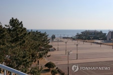 한산한 포항 호미곶 해맞이광장