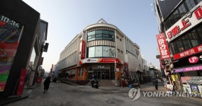 썰렁한 광주 충장로