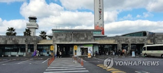 한산한 제주공항 렌터카하우스