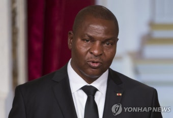 중앙아프리카공화국 대선 결과 투아데레 대통령 재선