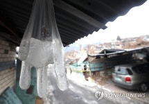 모든 걸 얼려버린 날씨