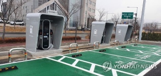강남구, 밤고개로 공영주차장에 전기차 충전소 설치