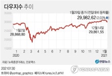 출렁이는 뉴욕증시…3만선 무너진 다우, 68% 뛴 게임스톱