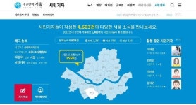 내 손안에 서울 서울시 시민기자 1천406명 활동