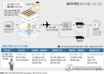 [그래픽] 화이자 백신 예상 유통·수송 과정