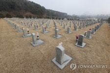 설 연휴 일시적 운영 중단하는 국립서울현충원