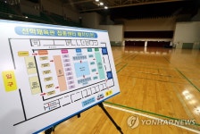 코로나19 접종센터 설치되는 인천 선학체육관