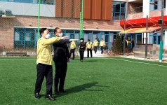 설동호 교육감 개교 앞둔 대전해든학교 시설 점검
