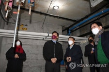 목동 신시가지 아파트 방문한 오세훈