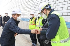 서정협 시장권한대행, 서울제물포터널 공사장 방문