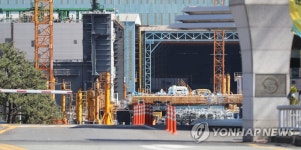 코로나19에 셧다운 대우조선해양 한산