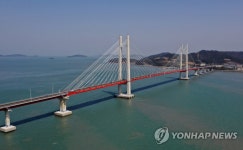 개통한 임자대교