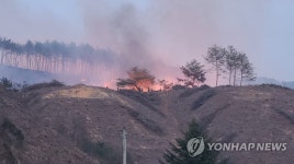 홍천군 화촌면서 산불