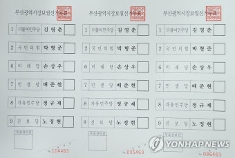 서울시교육감보궐선거 투표용지 인쇄 및 점검 작업 신속 진행 중