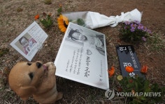 어린이날 하루 앞둔 정인이 묘소