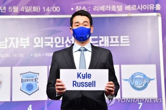 러셀 지명하는 삼성화재 고희진 감독